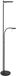 Steinhauer Exclusive Turound Vloerlamp - Zwart - Glas Metaal - LED