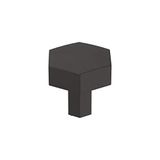 Amerock Kaliber 1-1/4 inch Mat Zwart Kastknop