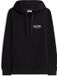 Tommy Hilfiger Heren Hoodie Katoen XXL Zwart/Offwhite