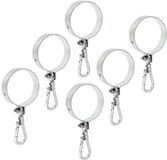 Alberts 843281 schommelbeugel, voor rondhout, galvanisch verzinkt, diklaag gepassiveerd, Schelle-Ø 120 mm, set van 6