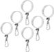 Alberts 843281 schommelbeugel, voor rondhout, galvanisch verzinkt, diklaag gepassiveerd, Schelle-Ø 120 mm, set van 6