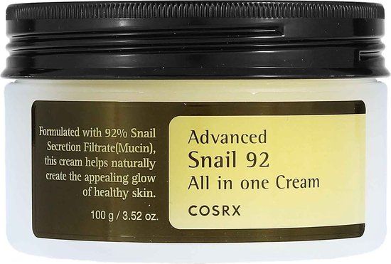 COSRX Advanced Snail 92 All in one Cream - 100 ml - Anti-Wrinkle, Hydrating, Unisex