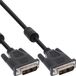 InLine DVI-I kabel, 24+5 male / male, dual link, 1,8m