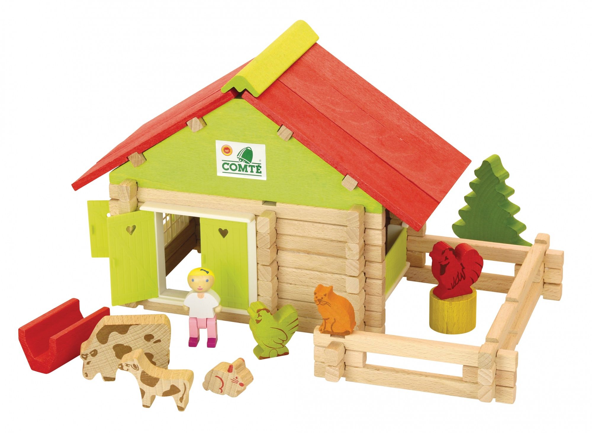 Jeujura 8050 Bouwspeelgoed - Hout - Multi - 5+ jaar