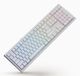 Ducky One X Wireless Mécanique Clavier Universel USB + RF Wireless + Bluetooth Blanc