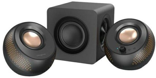 Creative Labs Creative Pebble X Plus 2.1 Bluetooth Luidsprekerset Zwart