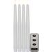 Star Trading 4P Flamme LED 0,06 W Blanc