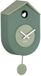 Karlsson Wandklok Grato Cuckoo - Jadegroen - 9.2x17.5x33.2cm