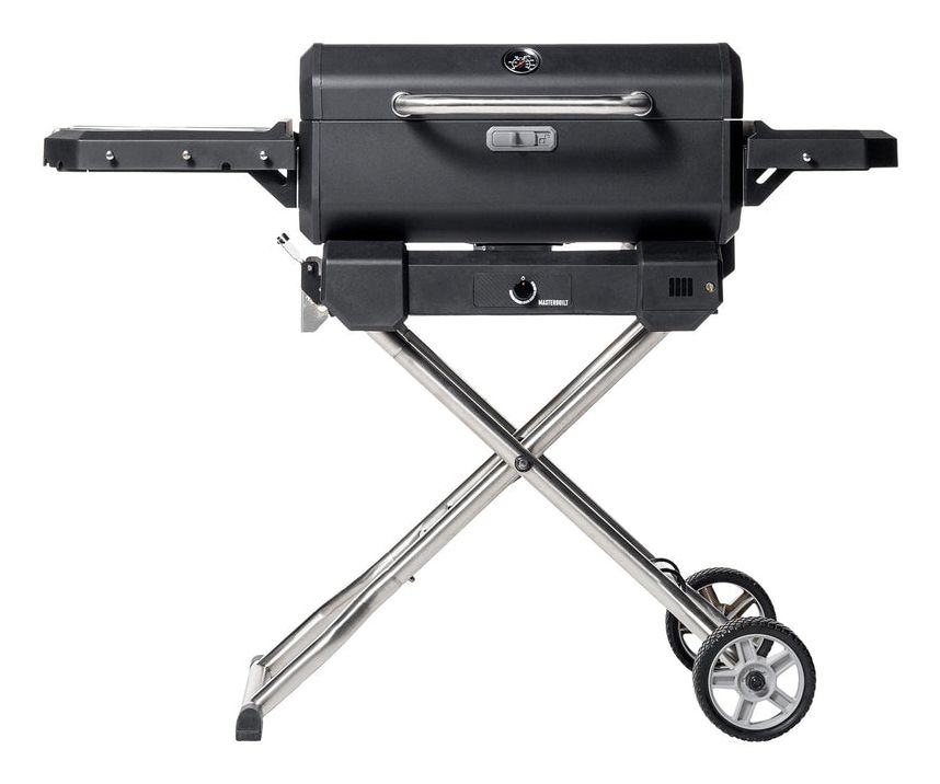 Masterbuilt Portable Charcoal Grill - Zwart - Met Wielen - Met Thermometer - 75 cm