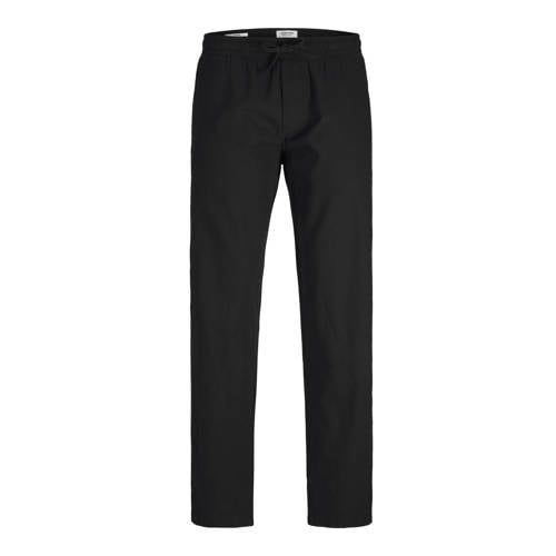 JACK & JONES PANTS STUDIO gemêleerde relaxed broek JPSTKANE