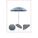 Wdk Partner parasol, diameter 180 cm, polyester, Bayader, meerkleurig