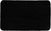 Tendance Badmat Aquarius - microfiber - zwart - 45 x 75 cm - antislip