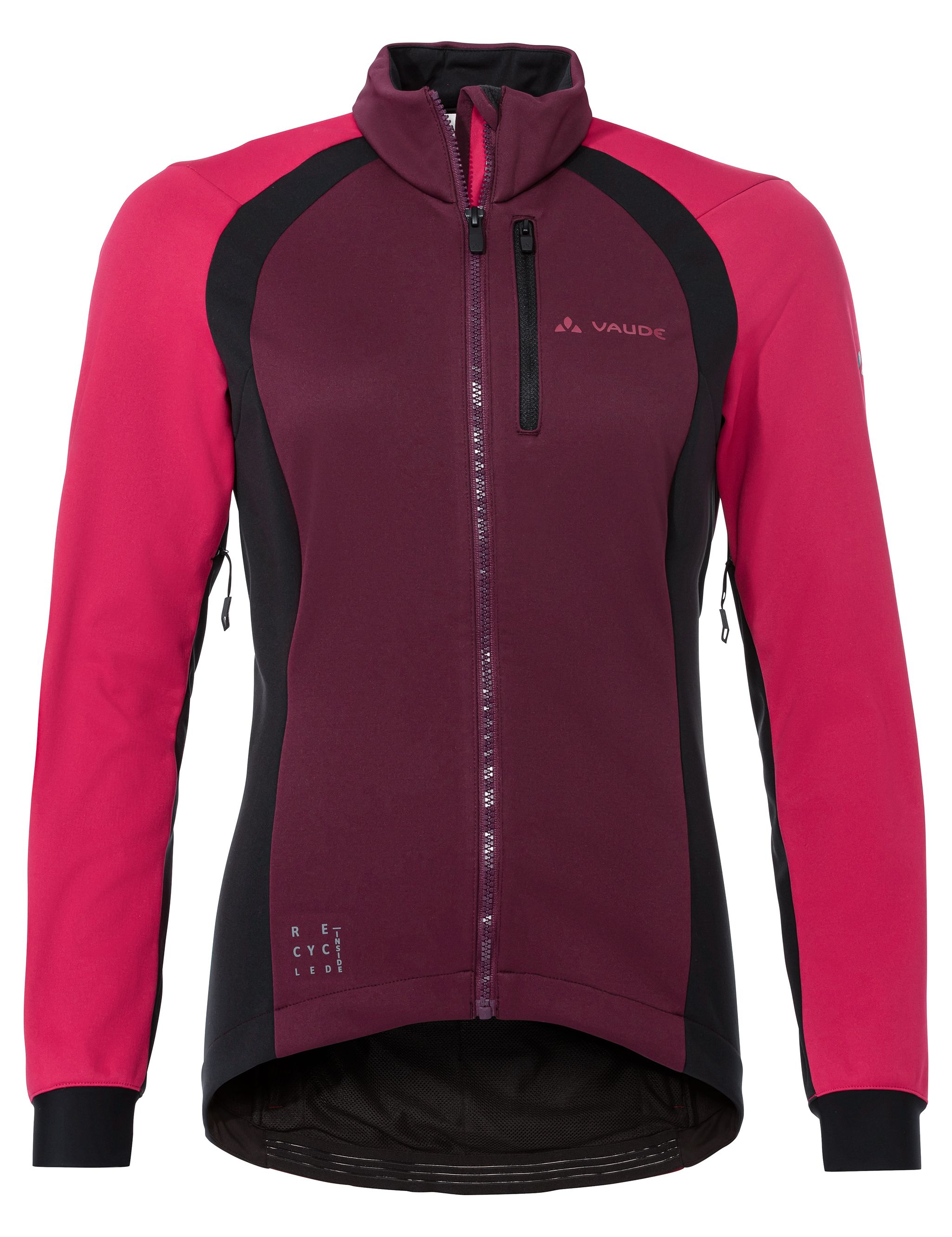 VAUDE Posta Softshell Jack - Dames - rood/roze