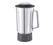 Moulinex XF636DB1 Blenderkan - Zwart, Gesatineerd staal, 5L