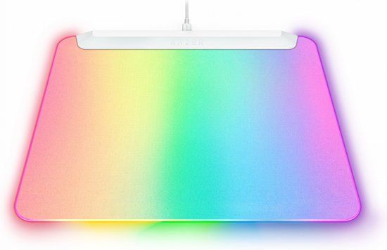 Razer Firefly V2 Pro Gaming Muismat - Chroma RGB LED Backlit - 15 Instelbare Lichtzones - Wit