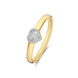 Isabel Bernard De la Paix Amore Ring Goud 14 karaat Diamant F SI1 Maat 54