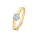 Isabel Bernard De la Paix Amore Ring Goud 14 karaat Diamant F SI1 Maat 54