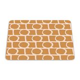 Bonamaison, Rechthoek Pop Art Digital bedrukte muismat, antislip onderkant, voor kantoor en thuis, grootte: 22x18 cm