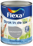 Flexa Strak in de Lak Grondverf - Grijs - 750ml - Waterbasis - Binnen