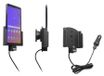 Brodit 721098 - Actieve houder voor Samsung Galaxy A7 (2018) - Zwart - 12V USB