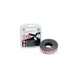 3M Dual Lock Hersluitbare bevestigingsmiddelen SJ355B CF, drukgevoelige kleefstof, binnen & buiten, 25 mm x 45,7 m, zwart