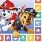 Amscan Riethmüller 16 servetten PAW Patrol Multicolore