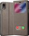 Cadorabo Book Case voor Apple iPhone XR - Steen Bruin