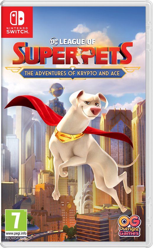 Outright Games DC League of Super-Pets: The Adventures of Krypto and Ace - Nintendo Switch