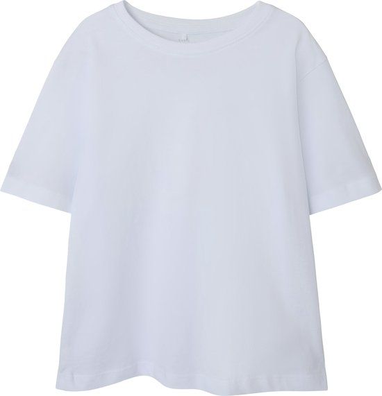NAME IT NKMVOBBO SS NREG TOP NOOS Jongens T-shirt - Bright White