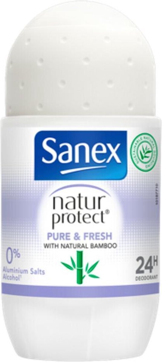 Sanex Deodorant Roller Natur Protect Bamboo Pure & Fresh 50 ml