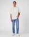 Wrangler Greensboro Heren Regular-fit Jeans Blauw Katoen W36 x L32