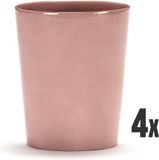 Serax - Ottolenghi Feast Theekop Roze Aardewerk 8 cm 4 stuks