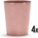 Serax - Ottolenghi Feast Theekop Roze Aardewerk 8 cm 4 stuks