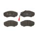 TRW GDB1517 plaquettes de frein