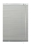 Gardinia Aluminium jaloezie om vast te klemmen, privacybescherming, alle montageonderdelen inbegrepen, aluminium jaloezie, zilver, 110 x 175 cm (BxH)
