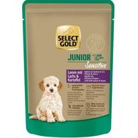 SELECT GOLD Sensitive Junior Dog Food 12x100 g
