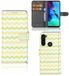 Motorola Moto G Pro Housse Vagues Jaune