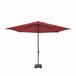 Madison PC25P028 terras parasol Rood
