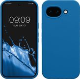 kwmobile telefoonhoesje geschikt voor Google Pixel 10a - Hoesje met siliconen coating - Smartphone case in rifblauw