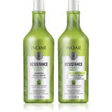 Inoar Resistance Bambu Shampoo and Conditioner Hair Repair Kit 1L