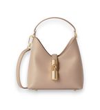 Furla WE00876-ARE000 Iride Small Handbag Brown Leather Casual