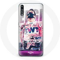 Maniacase Hoesje voor Huawei P20 Pro Formule 1 Sergio Pérez F1 coureur