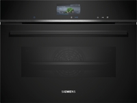 Siemens iQ700 CS736G1B2 - Inbouw combi-stoomoven - Zwart