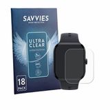 Savvies Screenprotector voor Vivo Watch GT 2 - Folie Beschermfolie transparant 18 Stuks