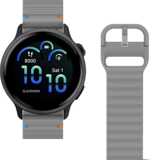 Just In Case Activeflex Garmin Vivoactive 6 / 5 Horlogebandje Grijs