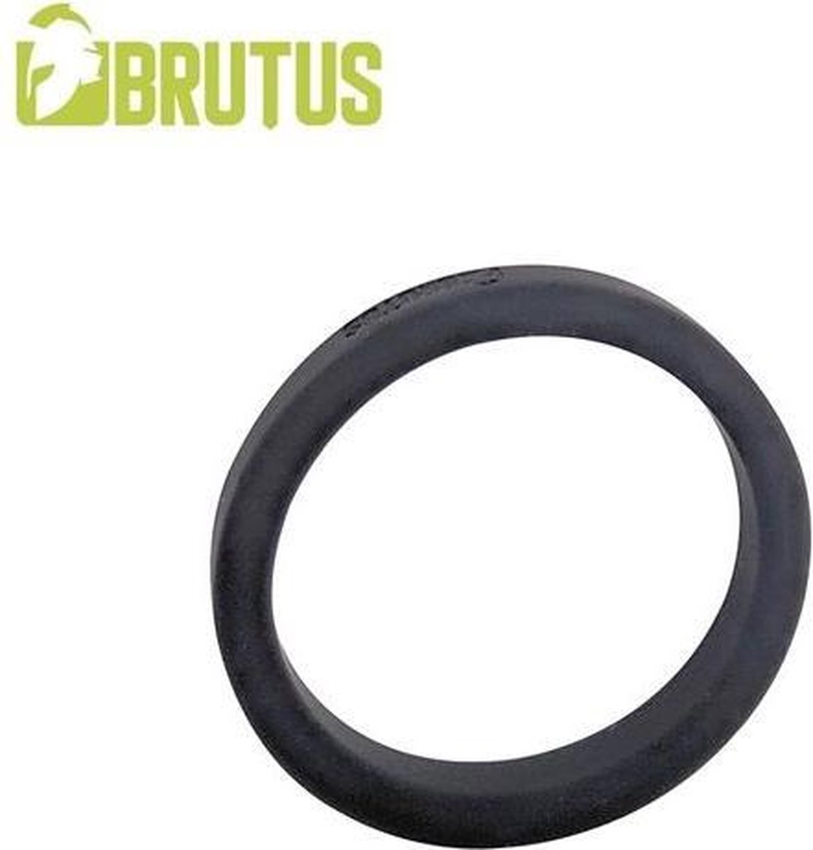 Brutus Flat Slick - Platte Silicone Cock Ring Ø 45 mm