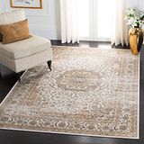 Safavieh Vloerkleed Brooke Rechthoekig Viscose Ivoorkleurig 99 x 160 cm