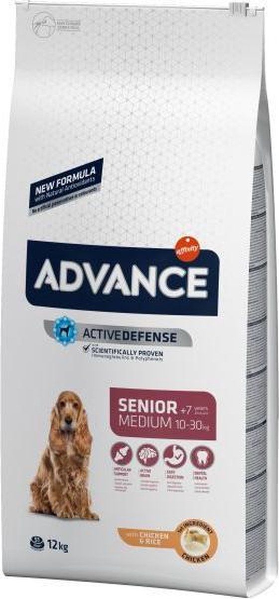 ADVANCE Medium Senior 12 kg - Hondenvoer