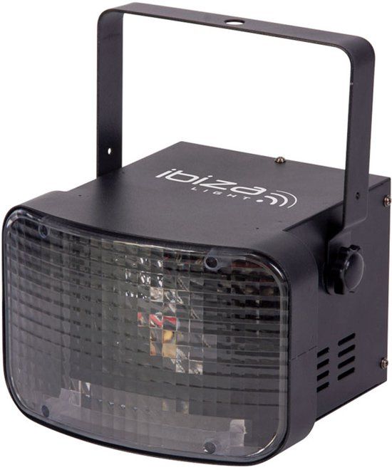 Ibiza Light DMX-BESTUURDE MULTIBEAM 'DERBY' LED LICHT EFFECT