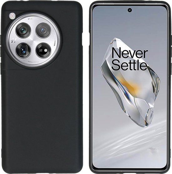 iMoshion Color Backcover - Hoesje voor OnePlus 12 - Zwart